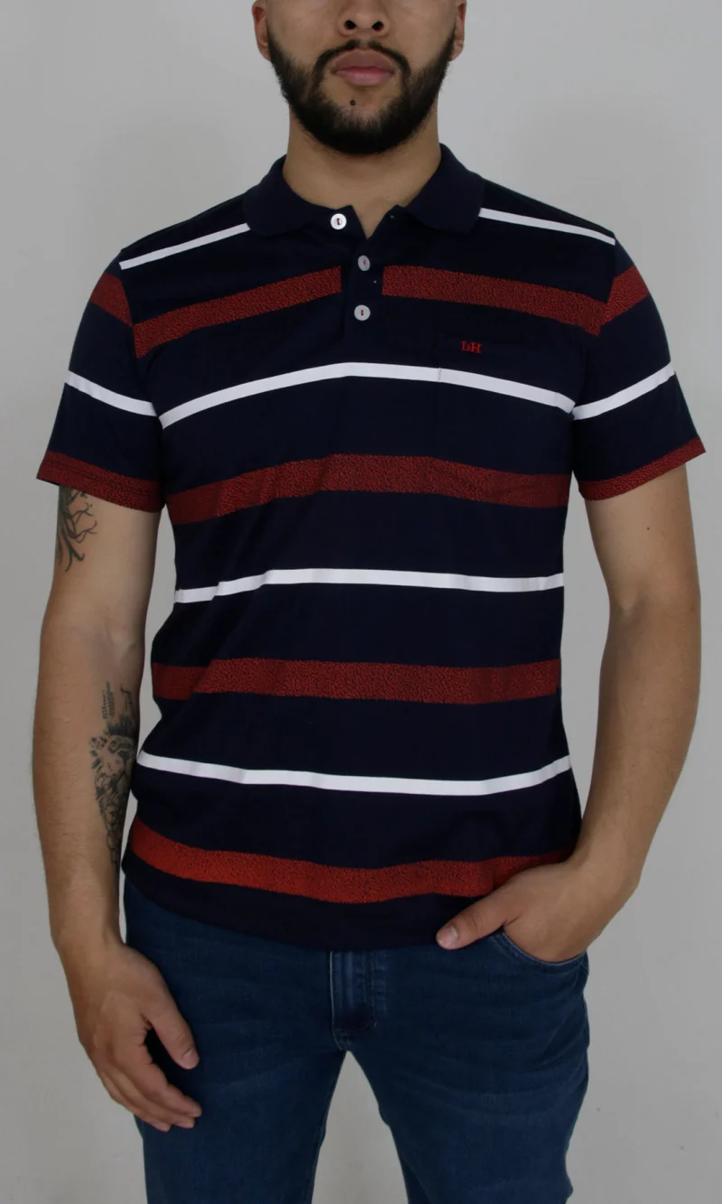 Camiseta hombre rayas - Imagen 3