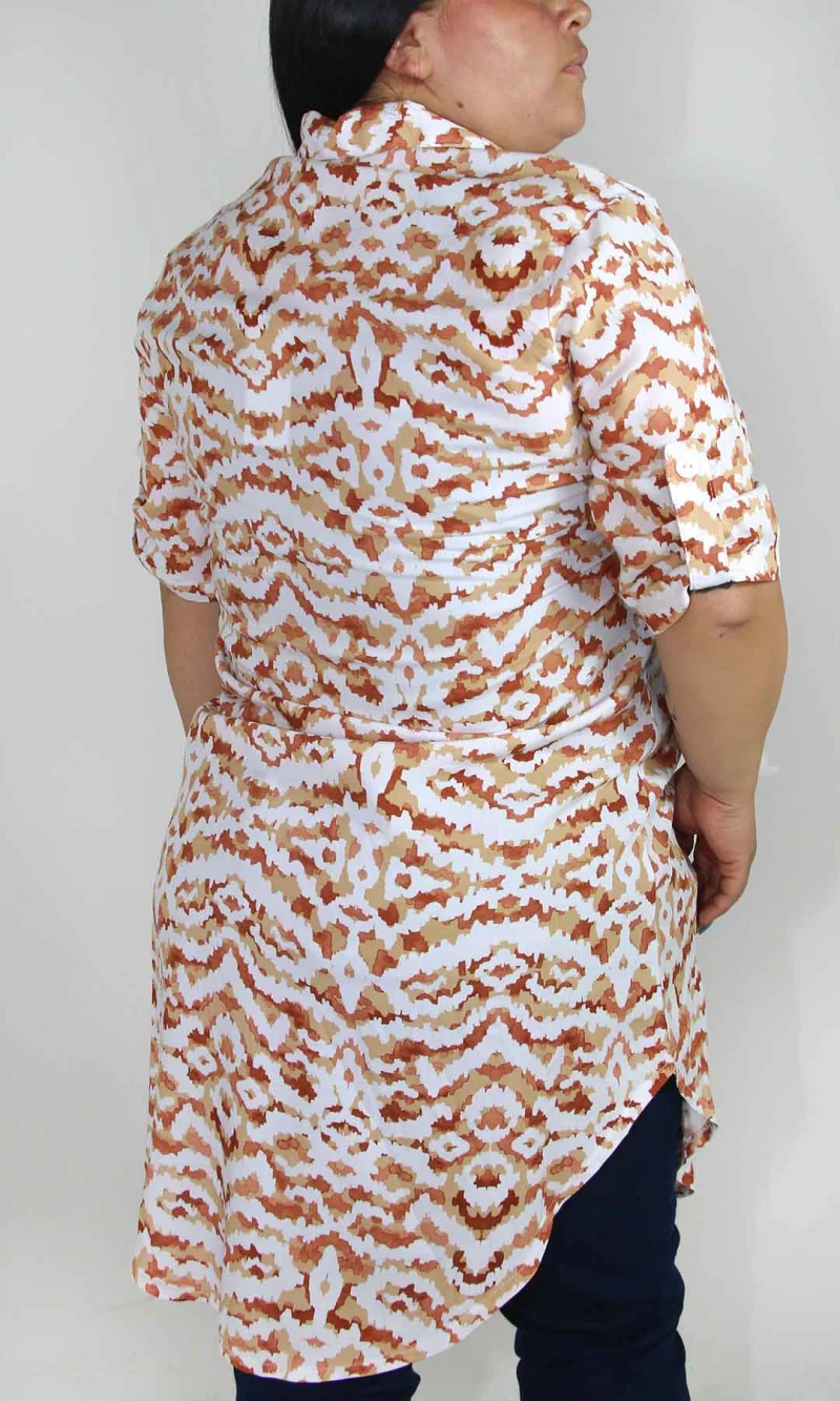 Blusa mujer estampada - Imagen 5